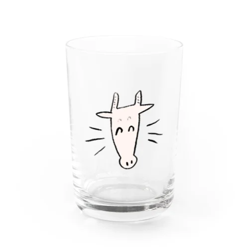 うしなうものが何もないうし Water Glass