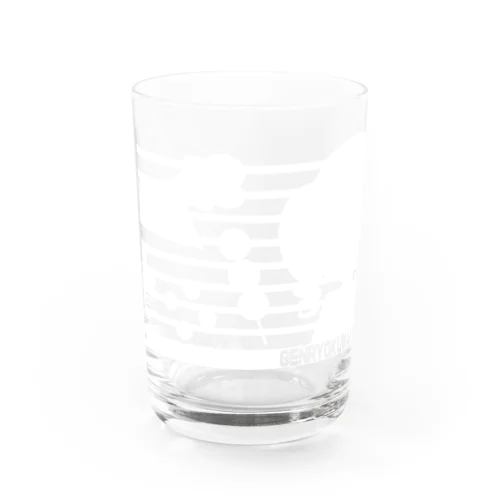 ロゴ風デザイン【幻緑わかな】 Water Glass