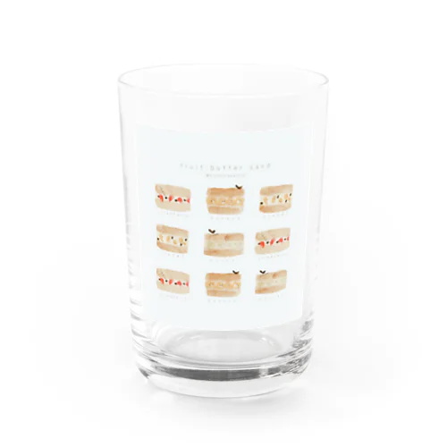 fruit butter sand Water Glass