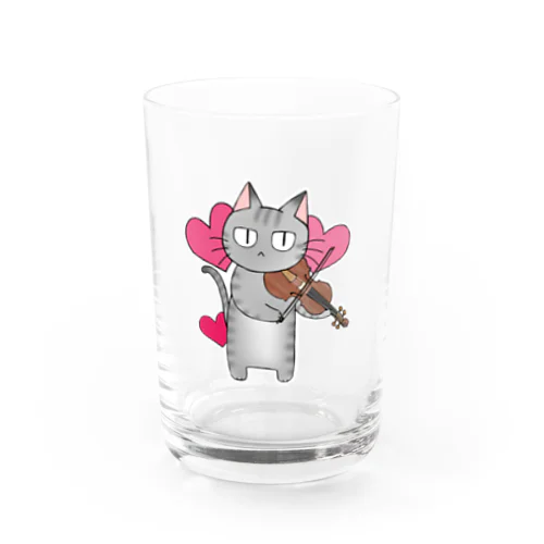 迷バイオリニスト・マグロさん Water Glass