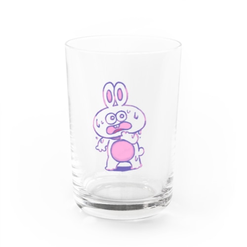 うさらぶくん Water Glass