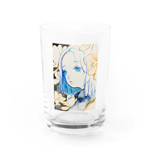 白木蓮ちゃん Water Glass