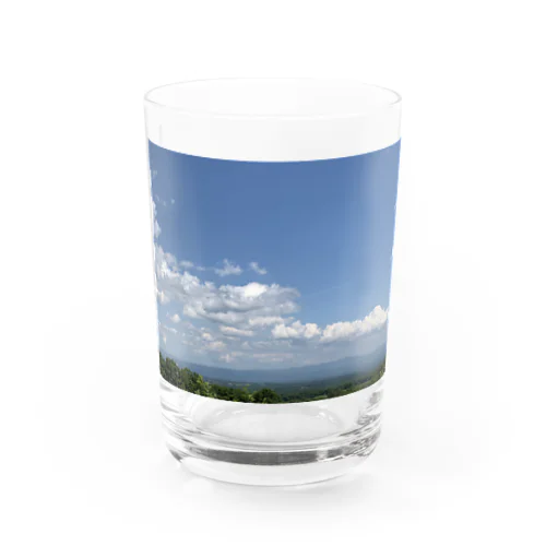 高原の青空 Water Glass