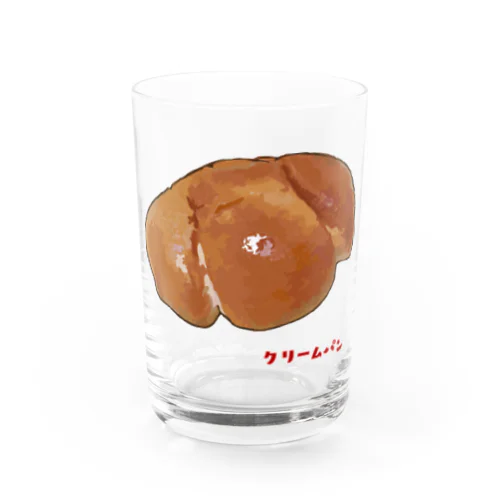 クリームパン Water Glass