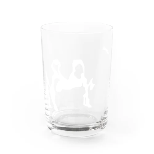 Cow Water Glass