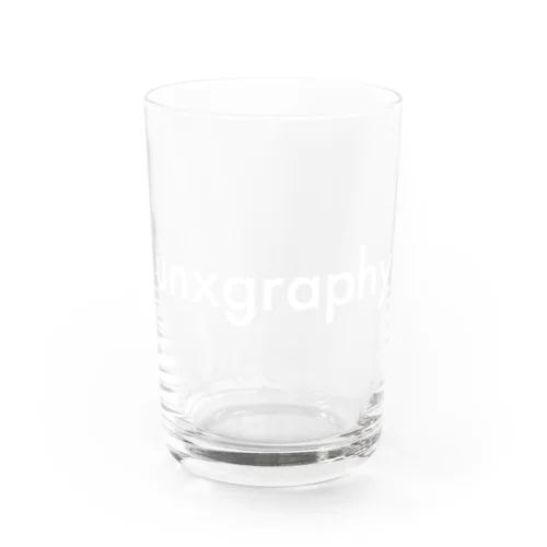 Logo -White- Water Glass