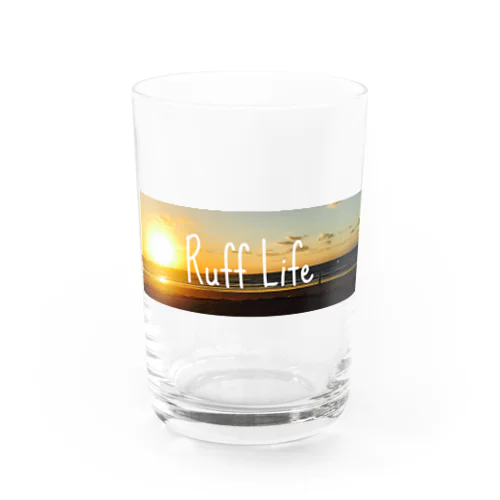 Ruff Life オリジナルフォト Sunset グラス