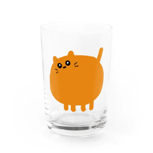 うちのねこちゃす Water Glass