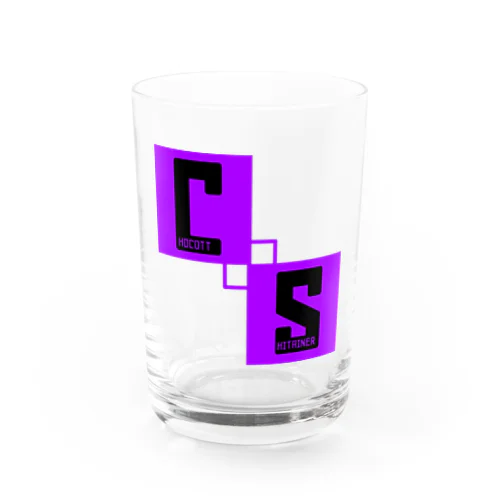 チョコットシタイナー　CSロゴ Water Glass