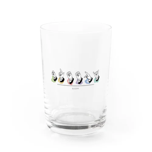 春は眠たい Water Glass