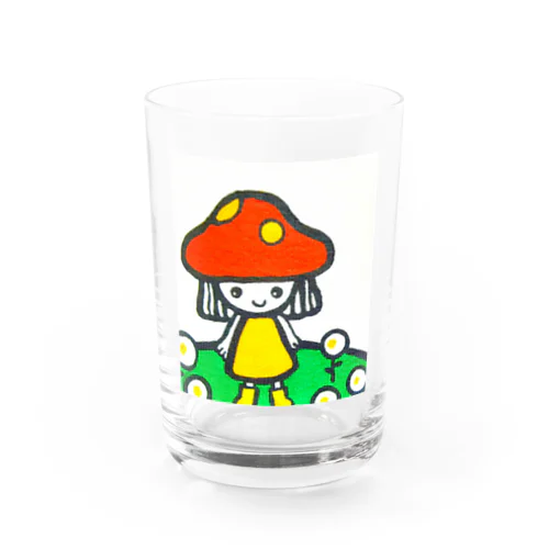 小さな　おんなのこ　るう Water Glass