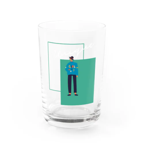 最先端を突っ走るモダニズム。 D Water Glass