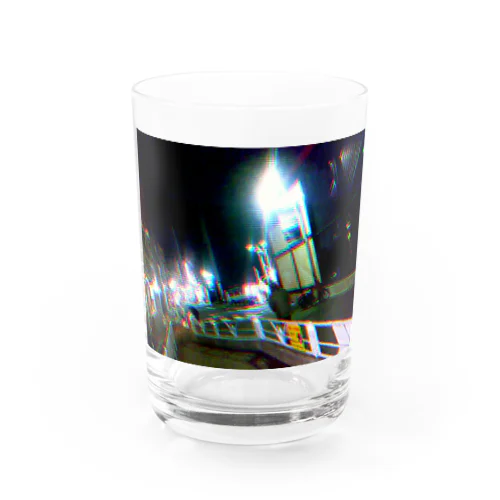 明け方の渋谷 Water Glass