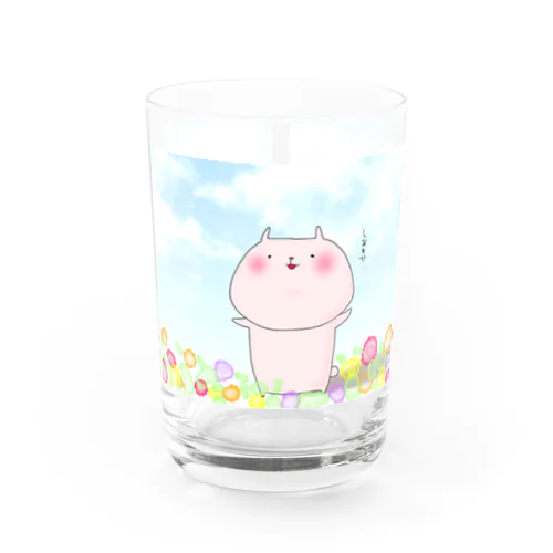 しあわせなうささん🐰 Water Glass