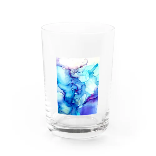 染まる蒼 Water Glass