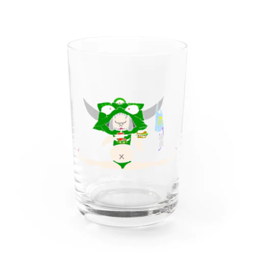 痩せたいデブピサロ Water Glass