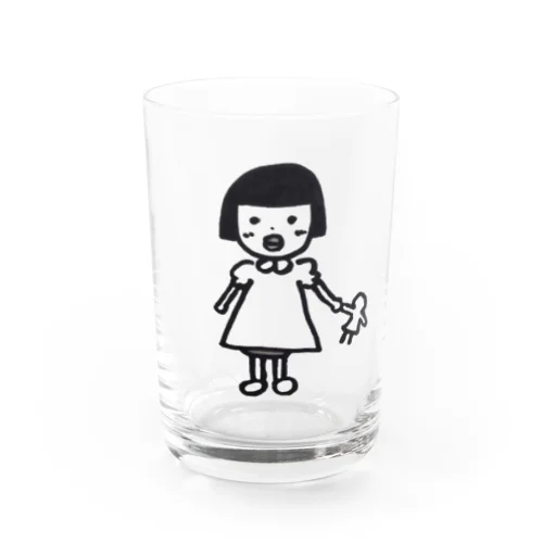 レトロな子供 Water Glass