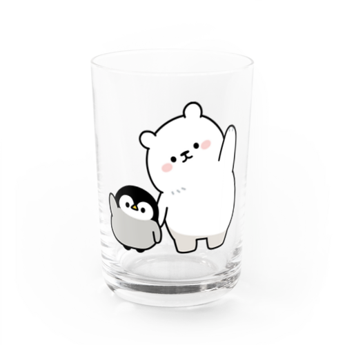 心くばりペンギン / シロクマといっしょver. Water Glass