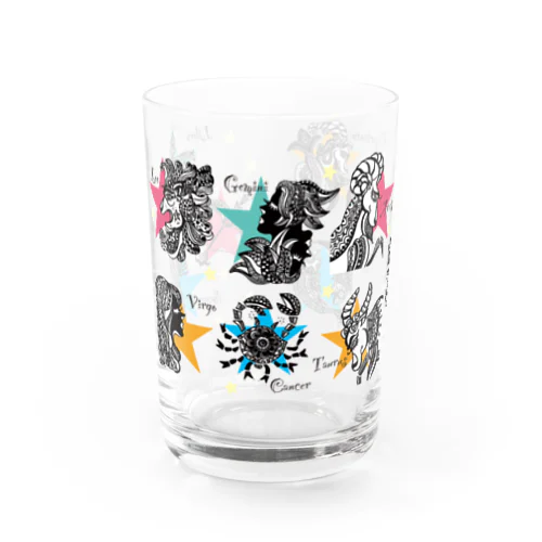 Zodiac signs Water Glass