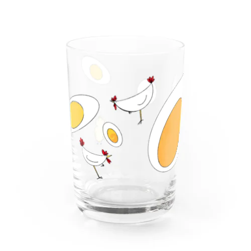 鶏が先か卵が先か Water Glass