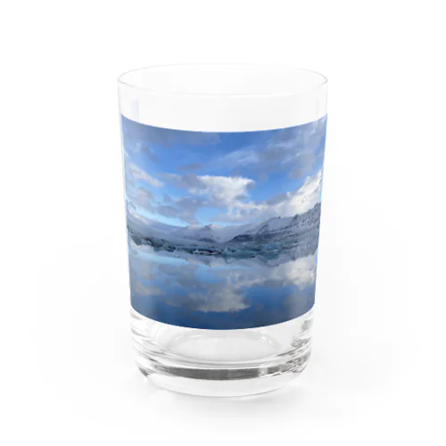 アイスランド ブレイザメルクルヨークトル氷河 Water Glass