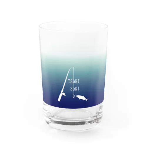 海釣り好き Water Glass