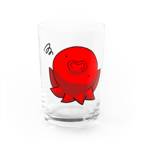 たこさん Water Glass
