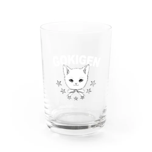 GOKIGEN CAT Water Glass