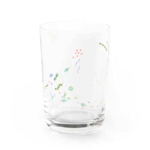 プランクトンを飲み干す Water Glass