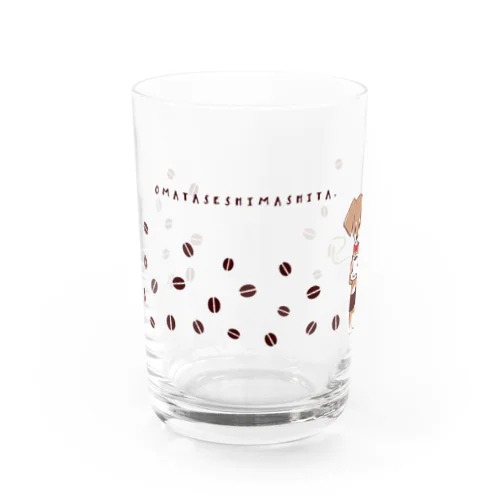 チワックスのコーヒー屋さん（バリスタ） Water Glass