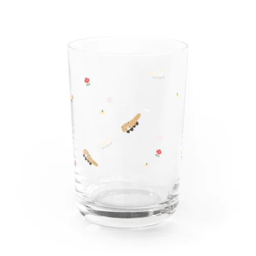 レッサーくん Water Glass