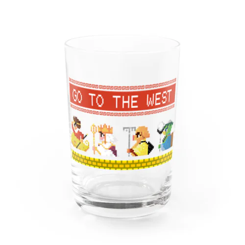 【SFC風】GO TO THE WEST【ドット絵 】 Water Glass