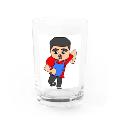 さとしくん Water Glass