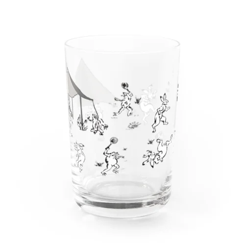 野営(キャンプ) Water Glass