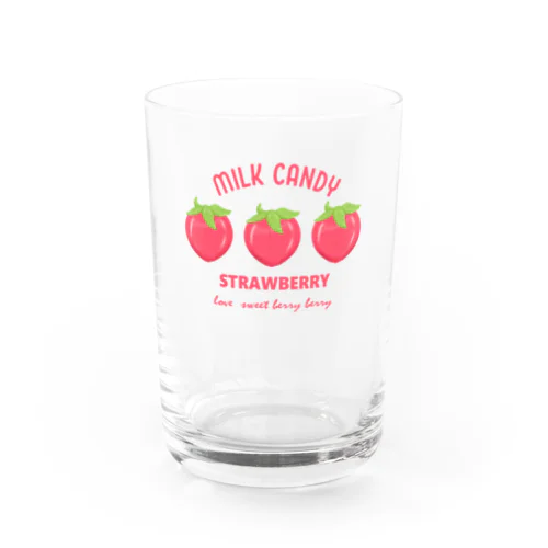 STRAWBERRY Water Glass