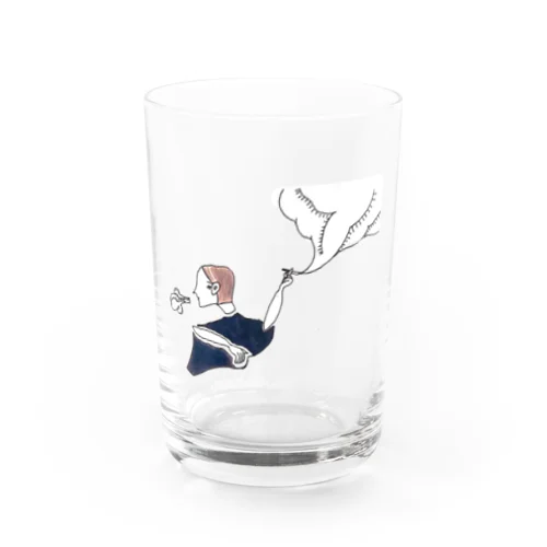 たばこ女　グラス Water Glass