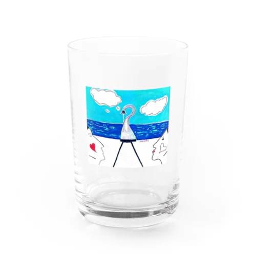 瀬波海岸　グラス Water Glass