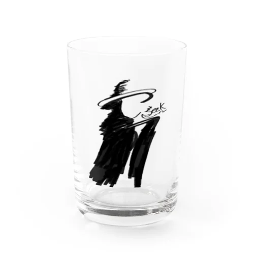 A WOMAN Water Glass