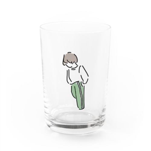 ジャージ女子 Water Glass