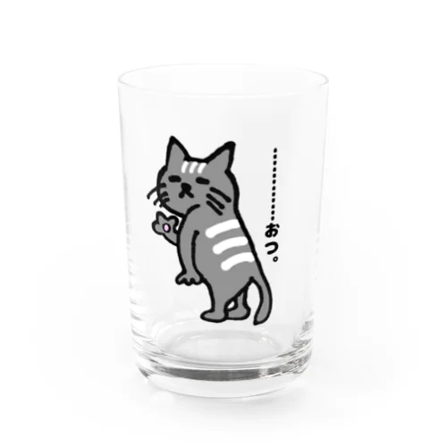 おつねこさん Water Glass