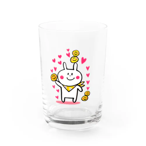 Happyうさぎのわくわくグッズ Water Glass