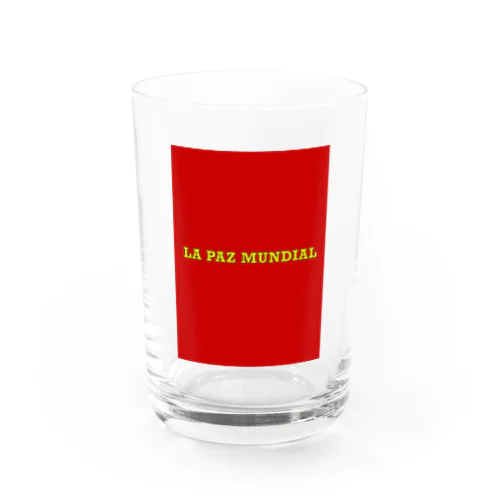 LA PAZ MUNDIAL Water Glass