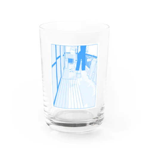 ひなたで寝る Water Glass