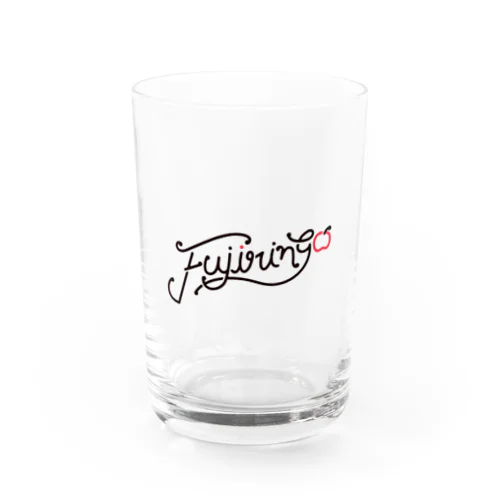 Fujiringoロゴグッズ Water Glass