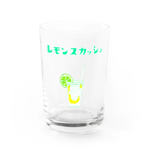 夏デザイン「レモンスカッシュ」（Tシャツ・パーカー・グッズ・ETC） Water Glass