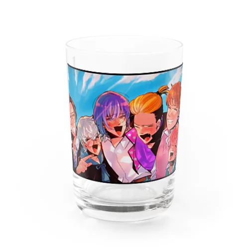 いつめん Water Glass