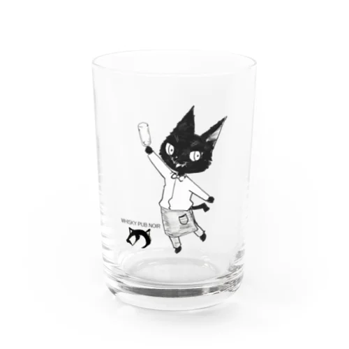 ノワール店員くろべぇくん Water Glass