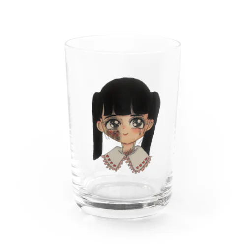 ツインテールの女の子 Water Glass