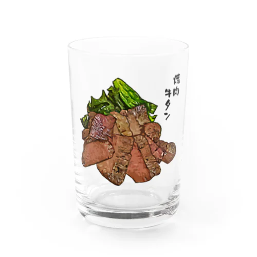 焼肉_厚切り牛タン塩焼き_2105 Water Glass