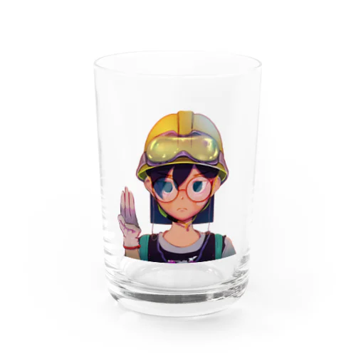 ミャンマー女子の3本指 Water Glass